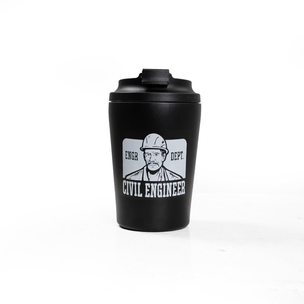 Engineer Workwear - Crane Engr Dept Series Black Civil Tumbler