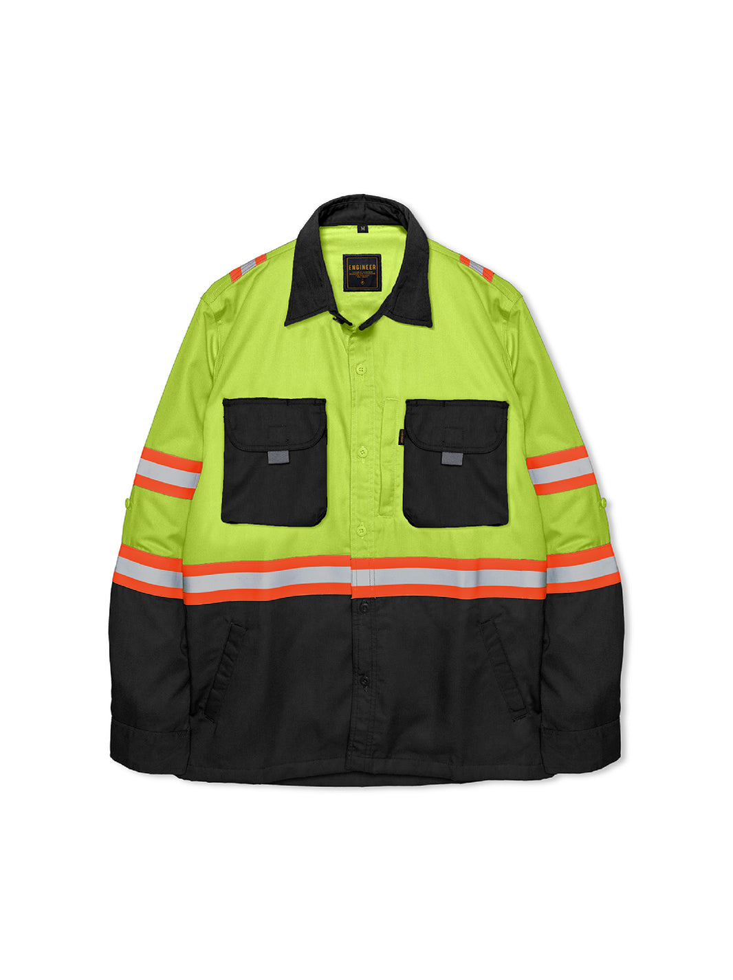 CASTER GREEN - Safety Fieldshirt Hi-Vis Series