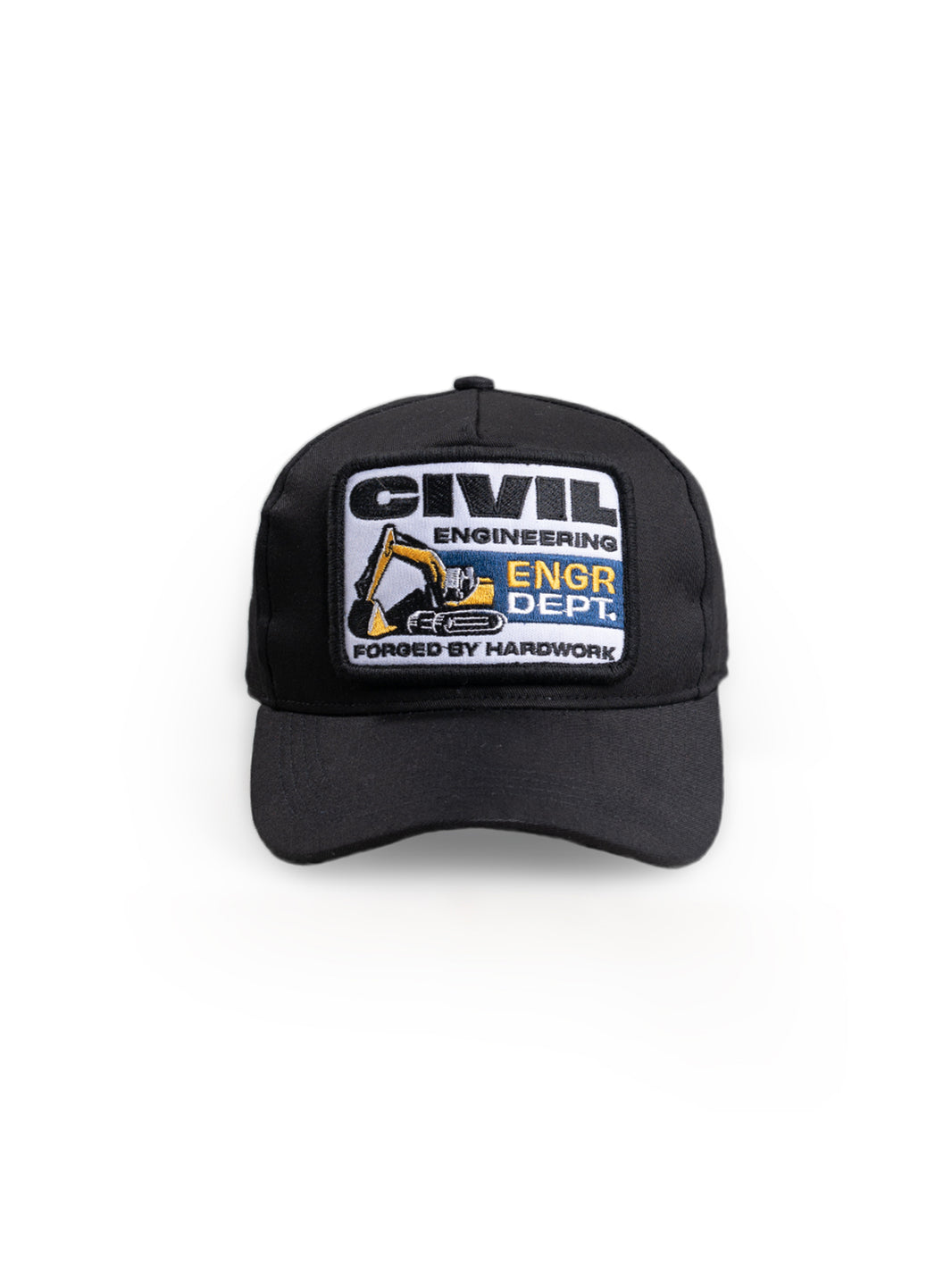 Engineer Workwear - Culvert Engr Dept Series Black Civil Cap
