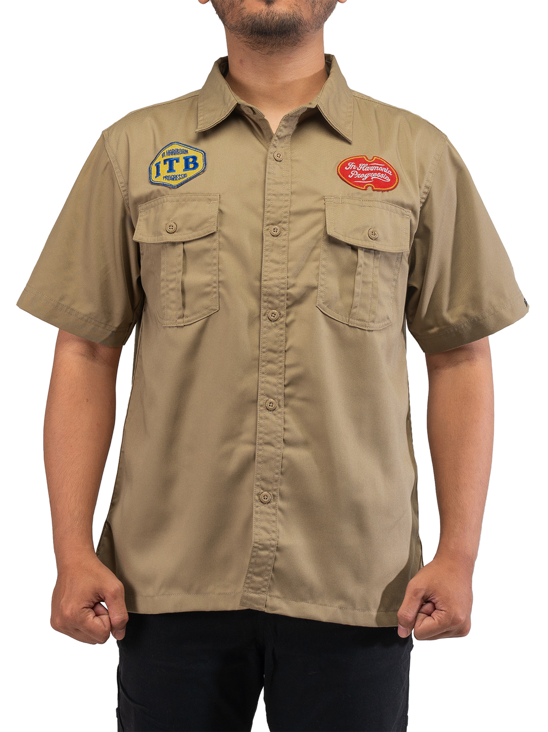 PROGRES KHAKI - Engineer x ITB Workshirt