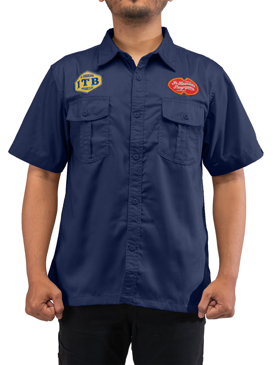 PROGRES NAVY - Engineer x ITB Workshirt