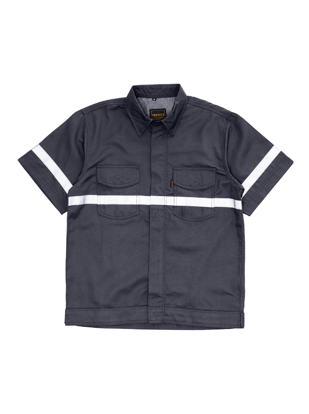 BREAKER CHARCOAL - Safety Reflector Fieldshirt