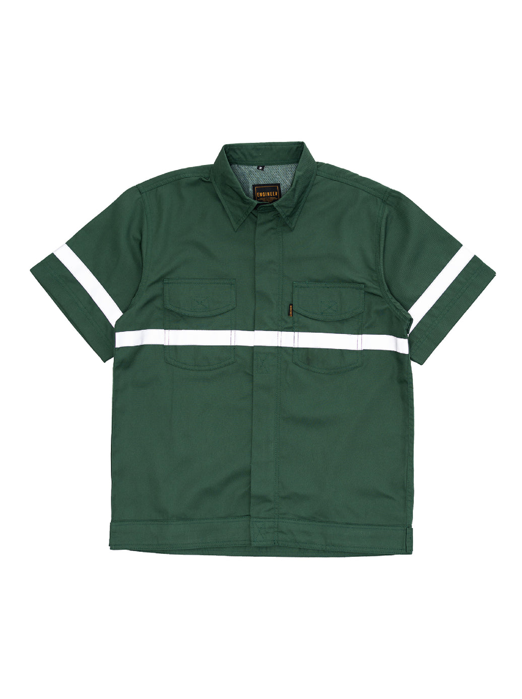BREAKER GREEN - Safety Reflector Fieldshirt