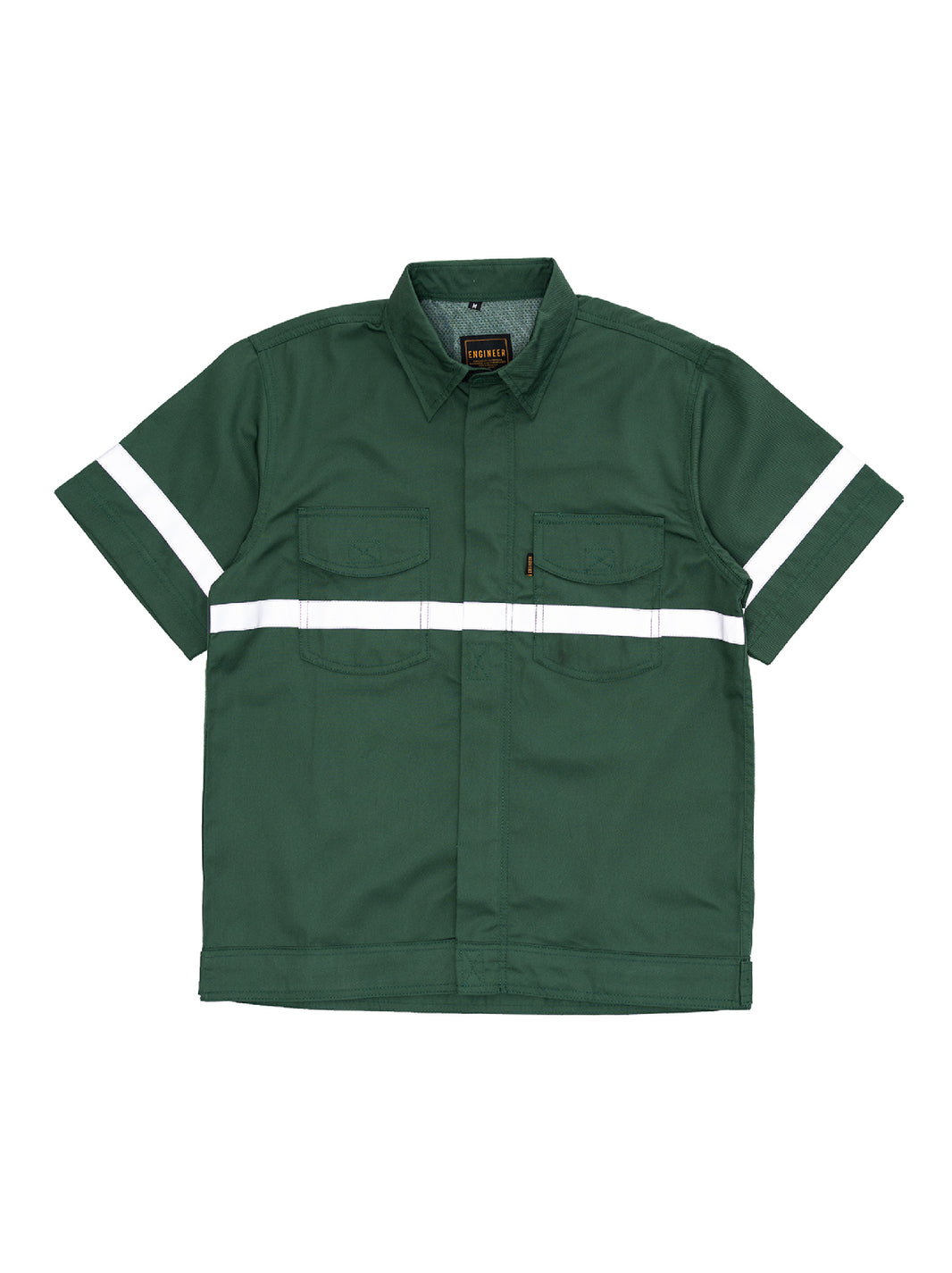 BREAKER GREEN - Safety Reflector Fieldshirt
