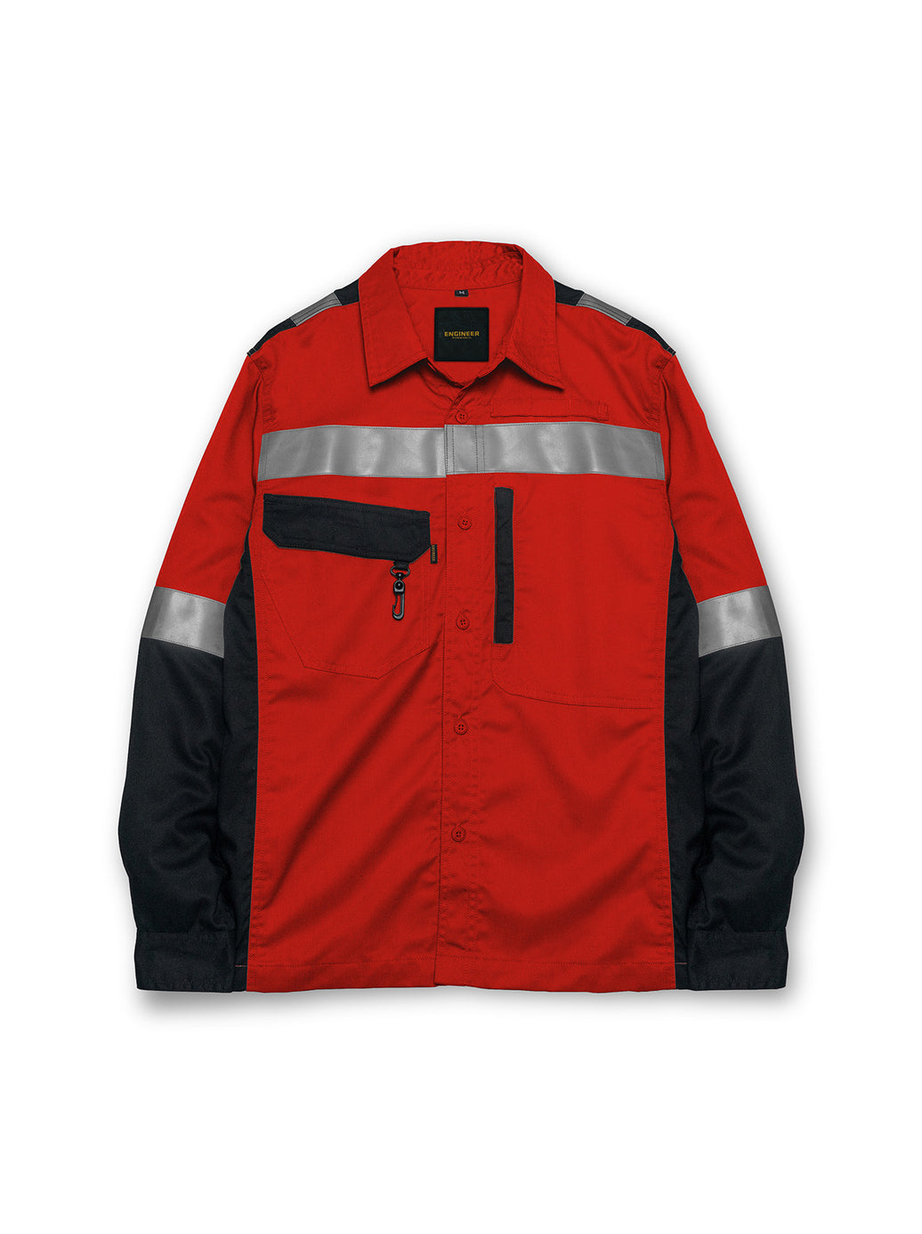 ERBIUM RED - Safety Reflector Fieldshirt