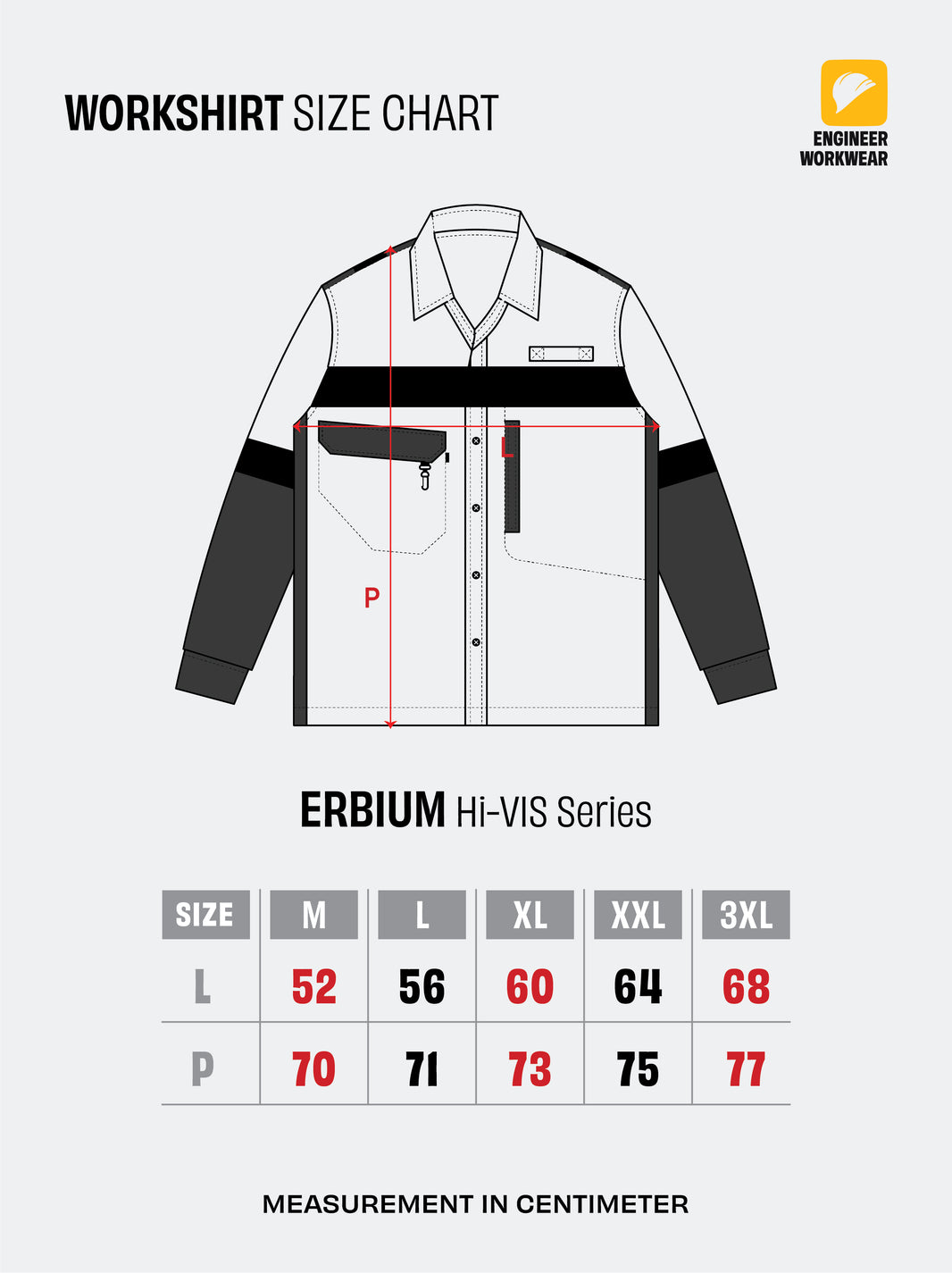 ERBIUM BLUE - Safety Reflector Fieldshirt