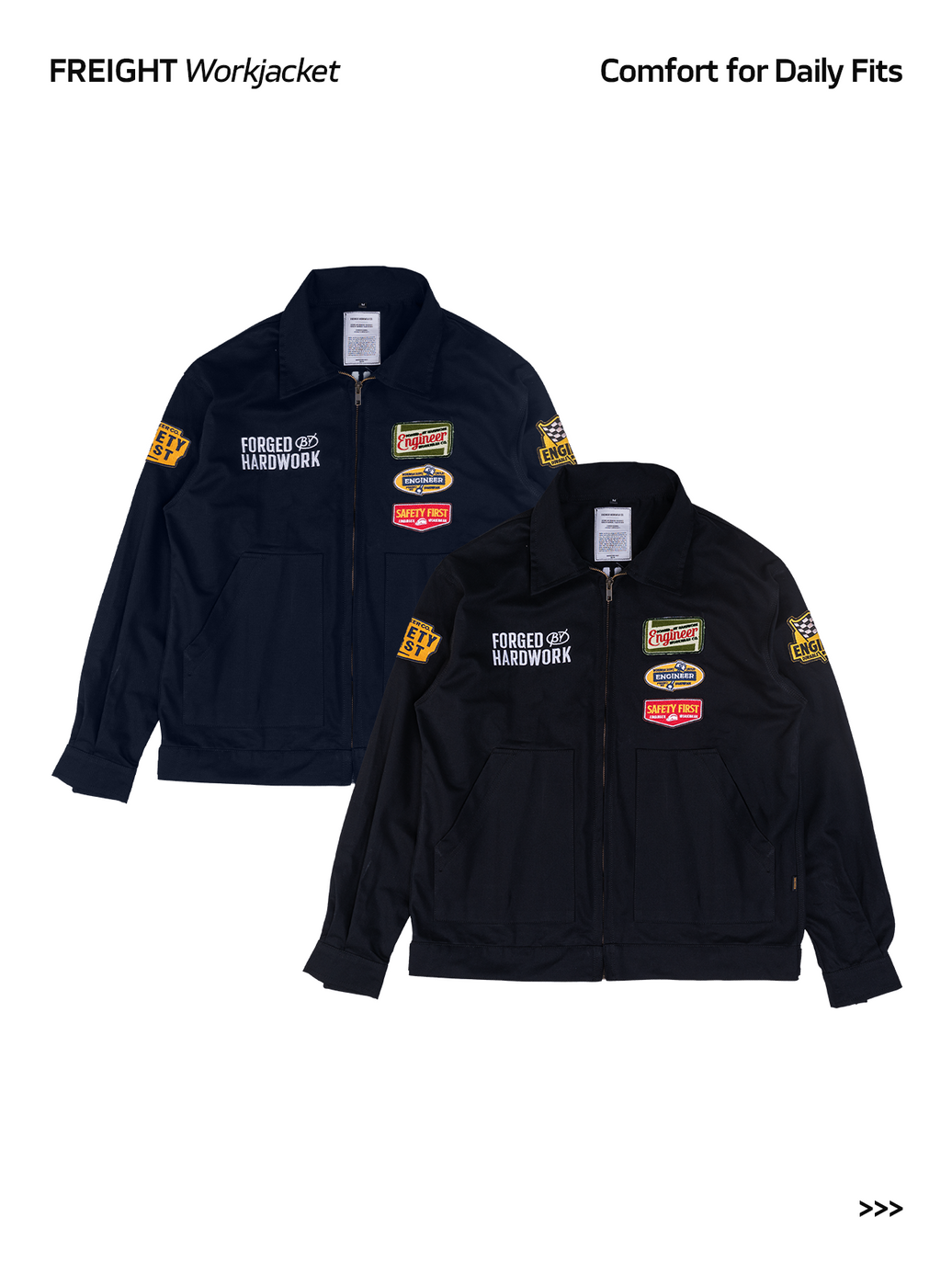 FREIGHT JACKET - Casual Workjacket Series