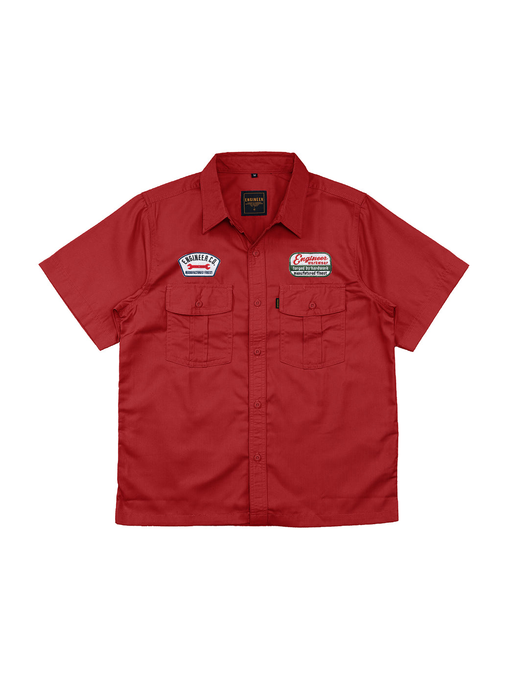 Garnet Workshirt Kemeja Lapangan Lengan Pendek Reguler Fit