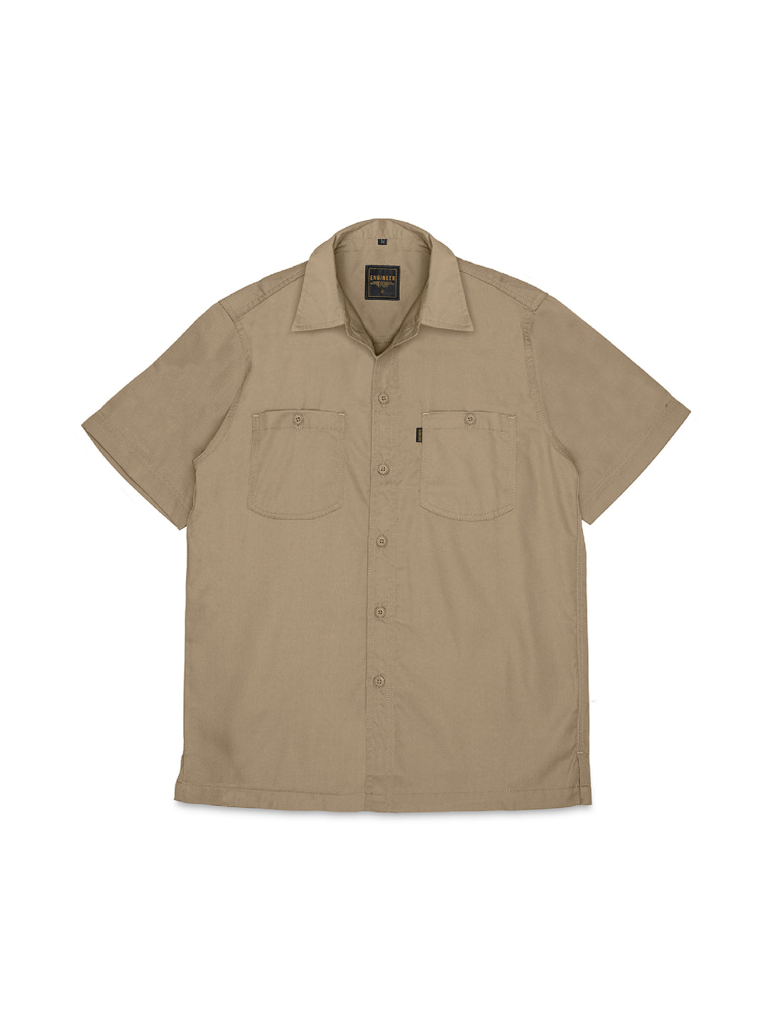 STEWARD KHAKI - Workshirt Basic Regular