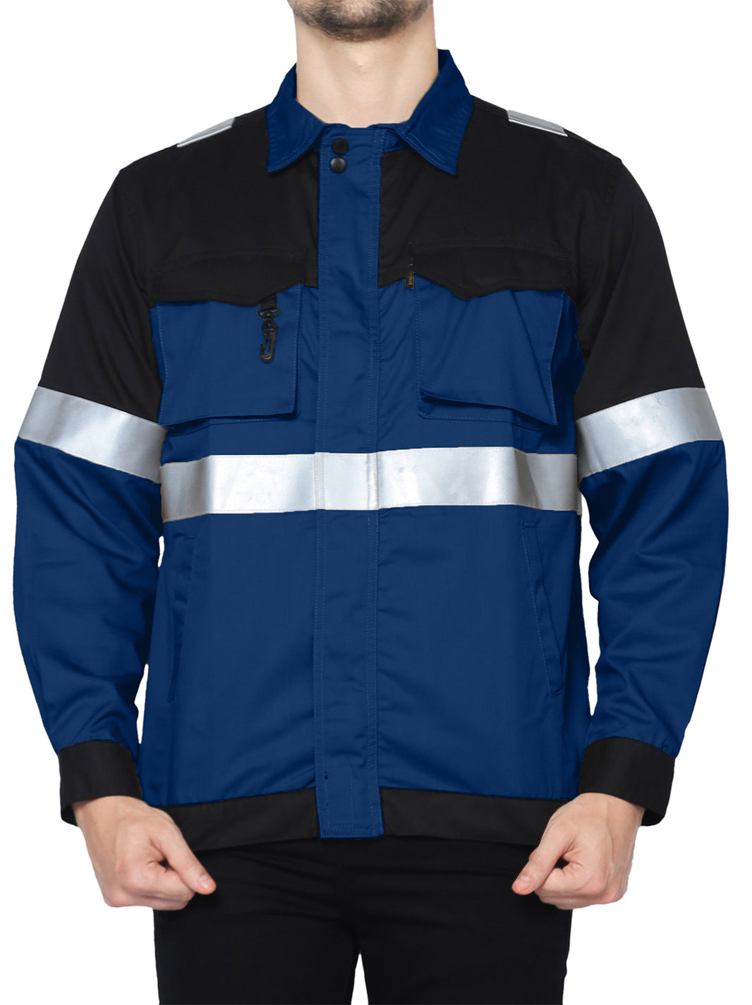 GLISTEN BLUE - Safety Reflector Fieldshirt