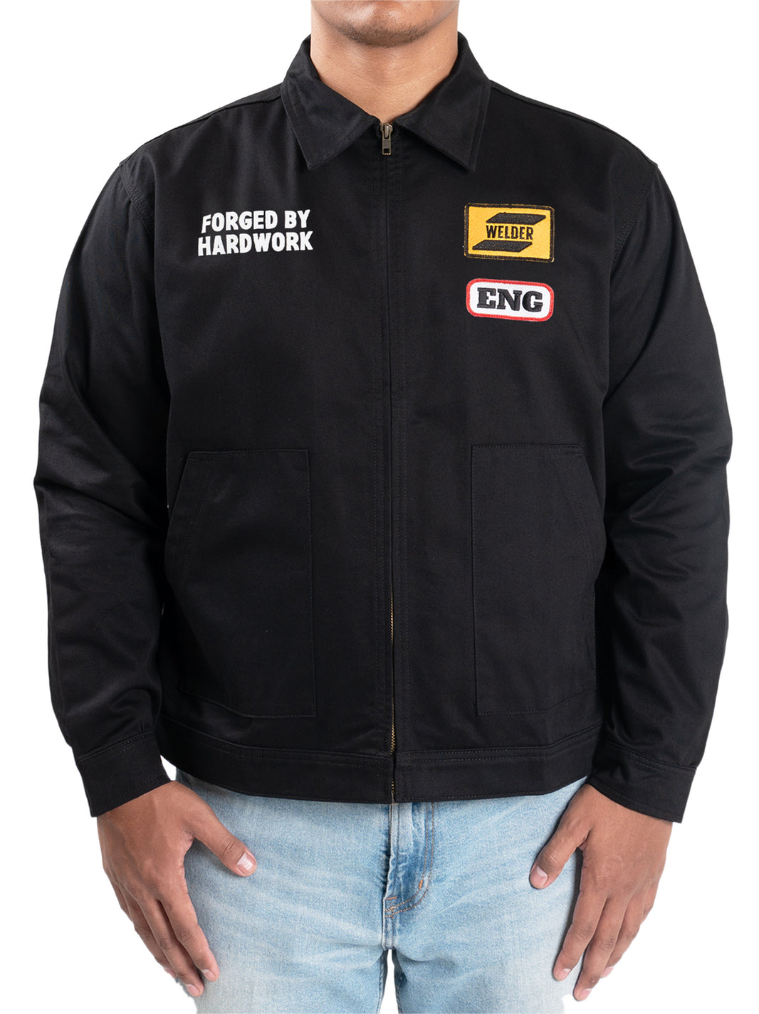 Brazing - Engr Dept Series Black Welder Workjacket