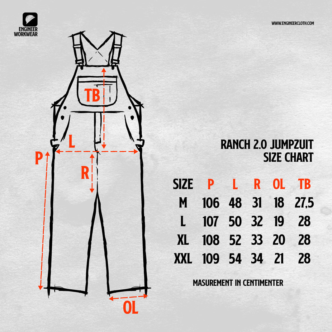 RANCH KHAKI 2.0 - Overall Baju Kodok