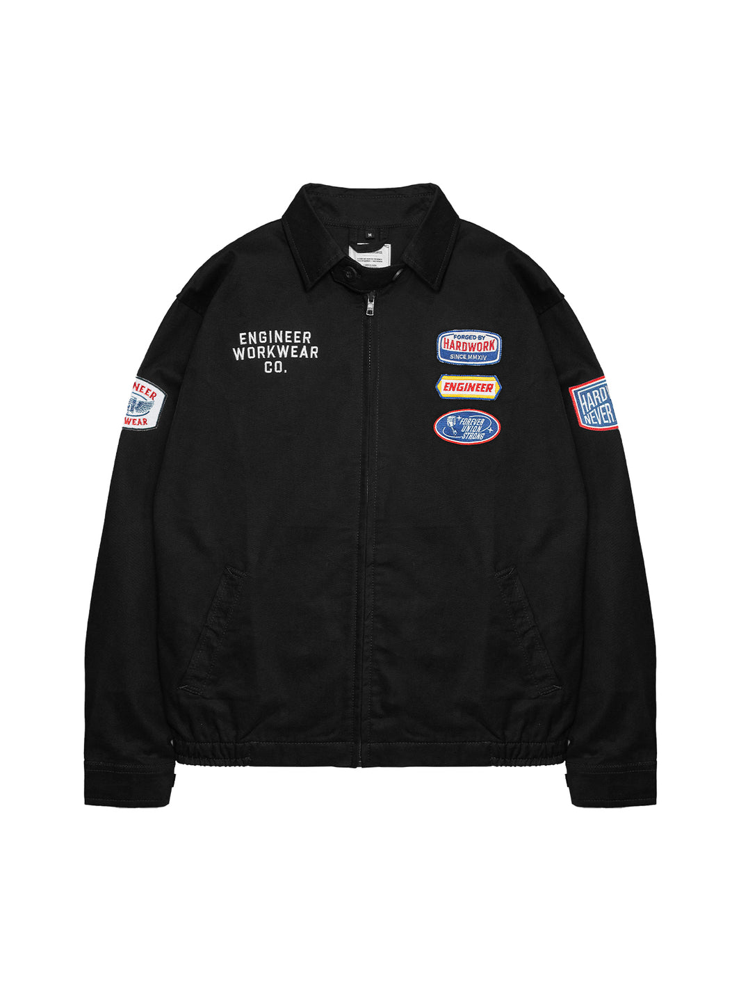 SALVAGE BLACK - Harrington Workjacket