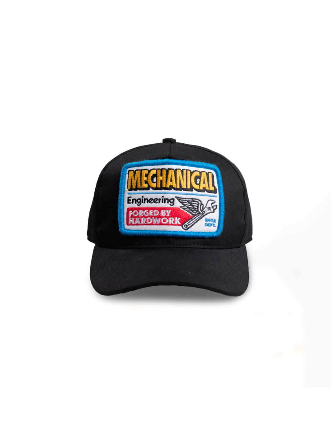 Engineer Workwear - Spindle Engr Dept Series Black Mechanical Cap