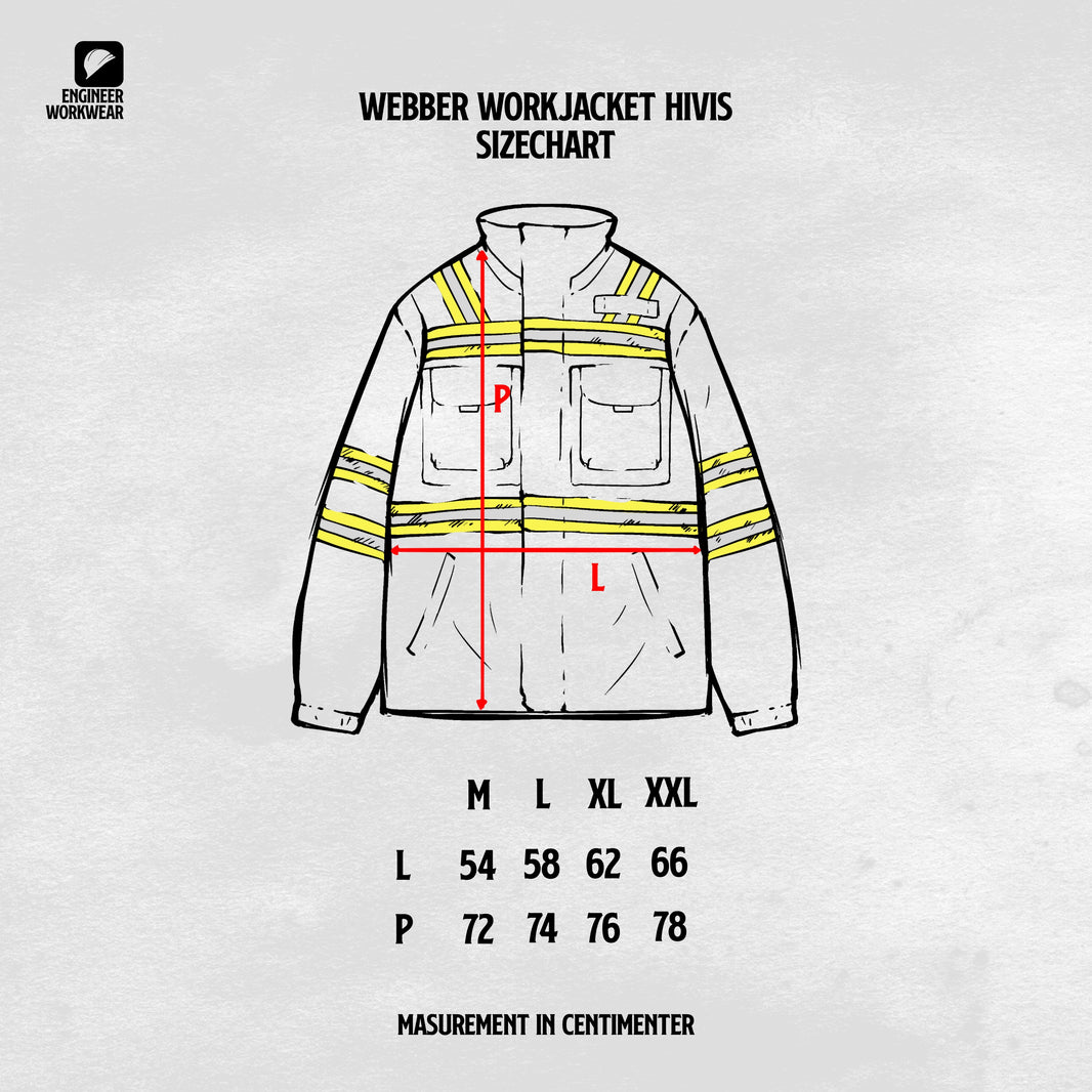 WEBBER GREEN - Safety Workjacket Hi-Vis Series