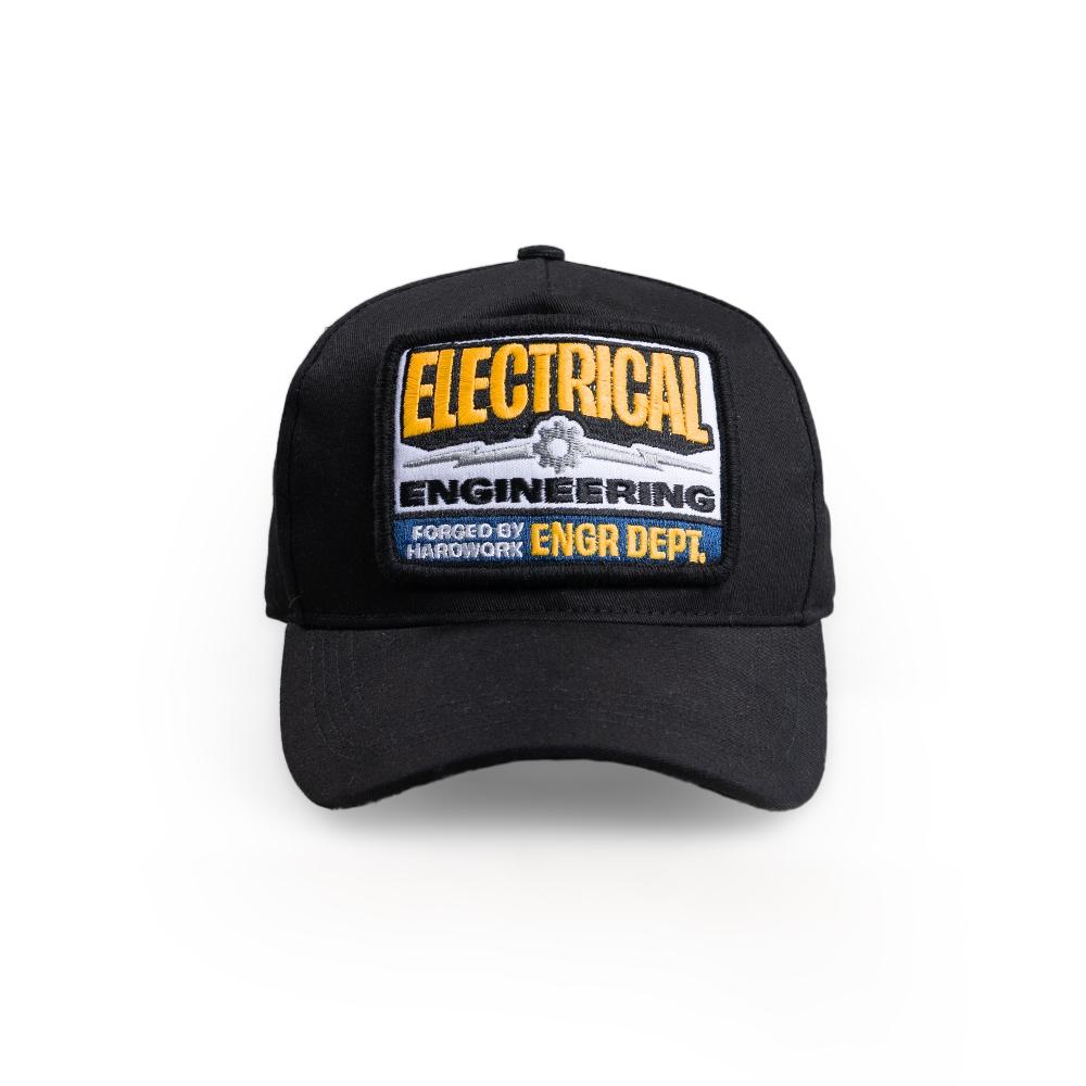 Engineer Workwear - Mosfet Engr Dept Series Black Electrical Cap