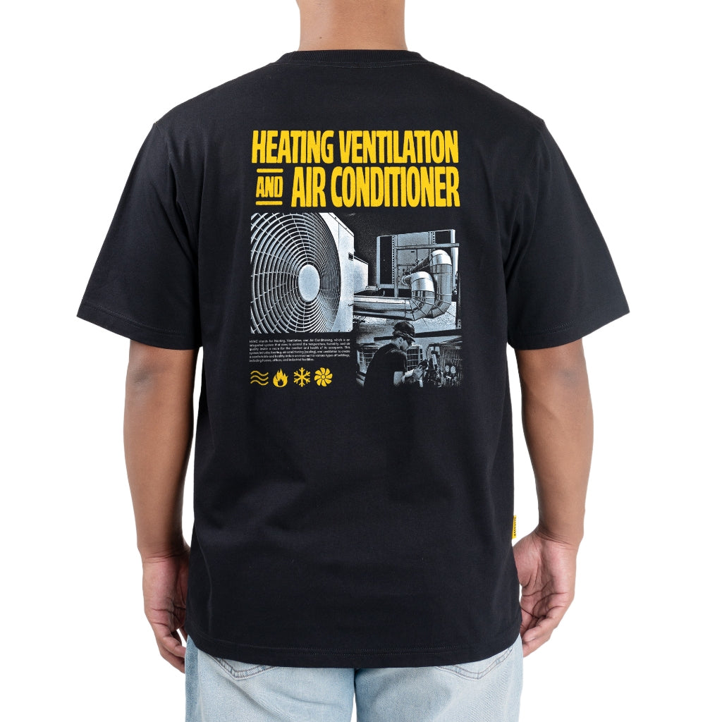 Thermo Engr Dept Series Black HVAC Tshirt