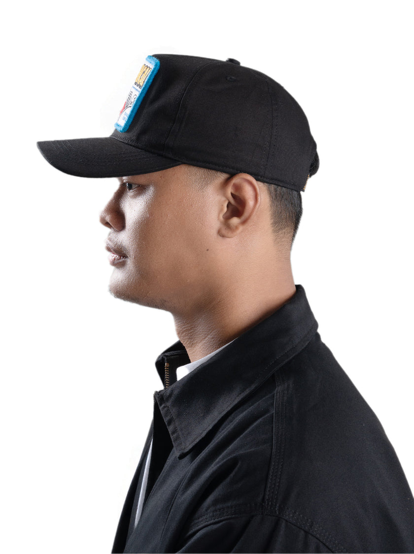 Engineer Workwear - Spindle Engr Dept Series Black Mechanical Cap
