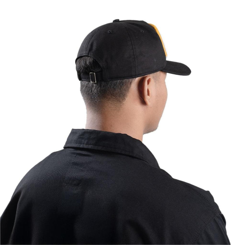 Engineer Workwear - Beader Engr Dept Series Black Industrial Cap