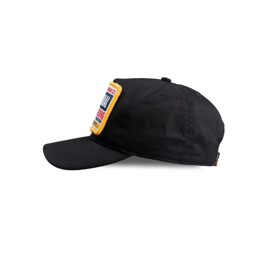 Engineer Workwear - Beader Engr Dept Series Black Industrial Cap