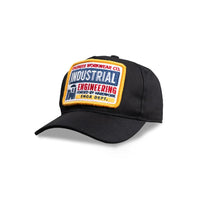 Engineer Workwear - Beader Engr Dept Series Black Industrial Cap