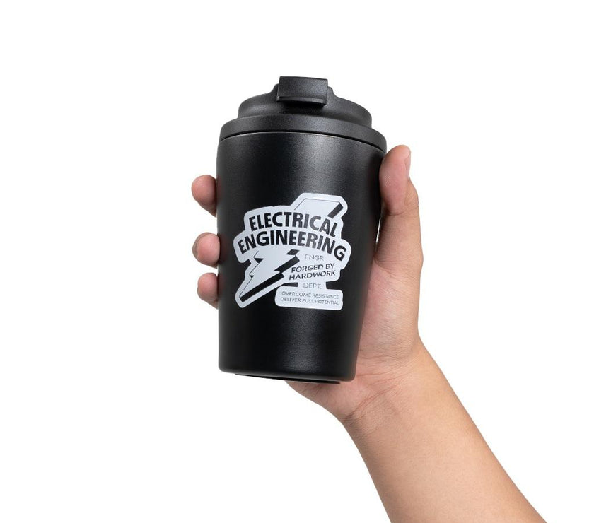 Engineer Workwear - Phase Engr Dept Series Black Electrical Tumbler