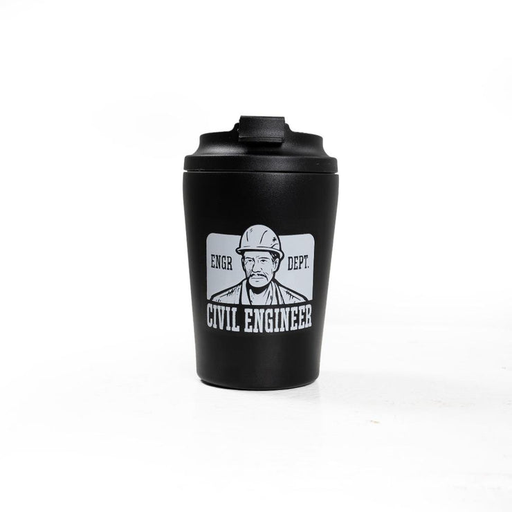 Engineer Workwear - Crane Engr Dept Series Black Civil Tumbler