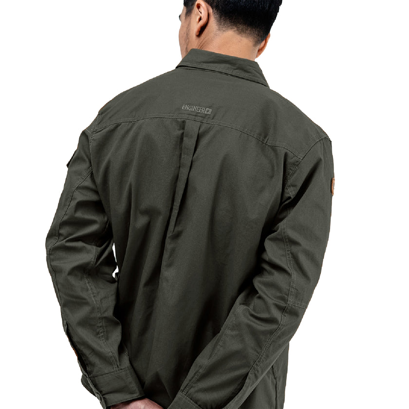 TRACTOR CHARCOAL  - Casual Canvas Workshirt