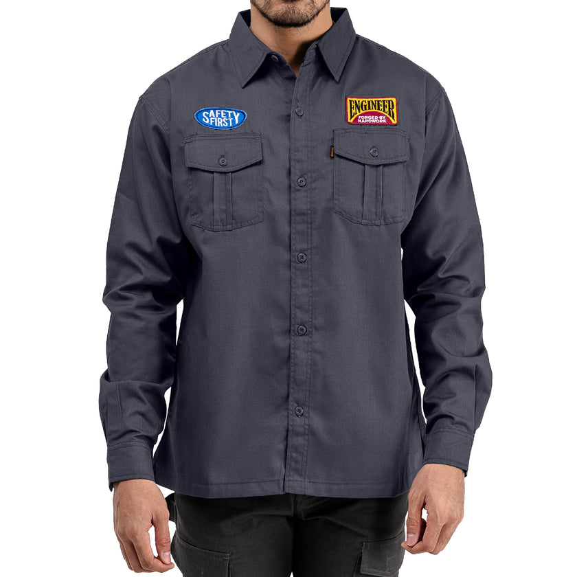 CHROME LS - Workshirt Patch Regular