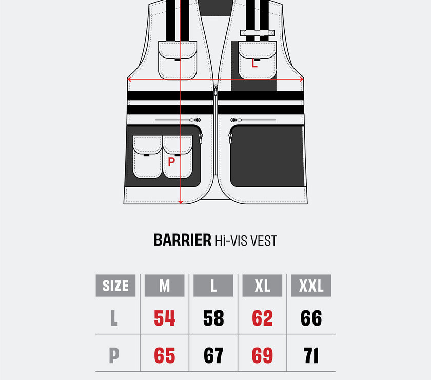 BARRIER GREEN - Safety Vest Hi-Vis Series