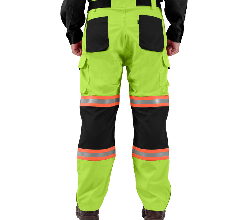 RIDGE GREEN Reflector Workpants Hi Vis Series RIDGE GREEN Reflector Workpants Hi Vis Series