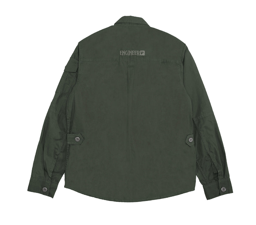 TRACTOR CHARCOAL  - Casual Canvas Workshirt