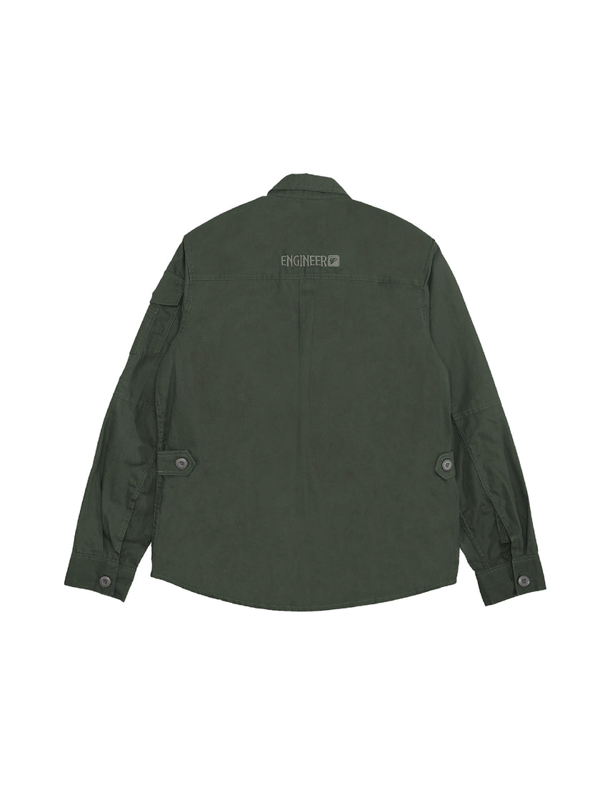 TRACTOR CHARCOAL  - Casual Canvas Workshirt