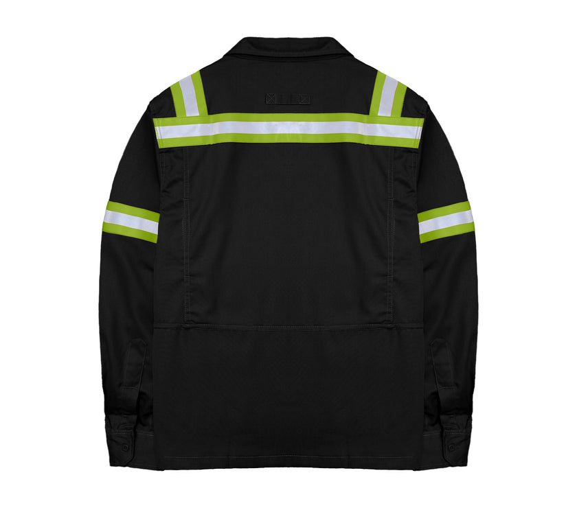 LOGGING BLACK - Safety Reflector Fieldshirt