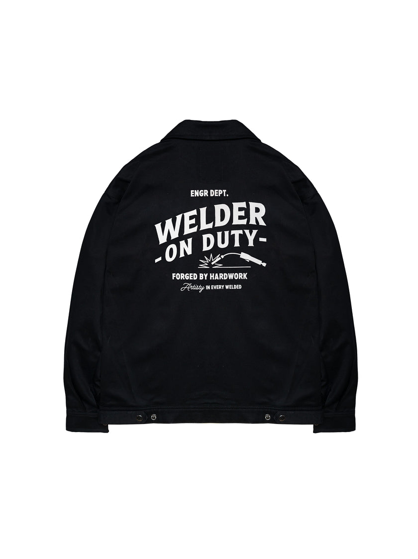 Brazing - Engr Dept Series Black Welder Workjacket