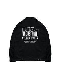 Buffer - Engr Dept Series Black Industrial Workjacket