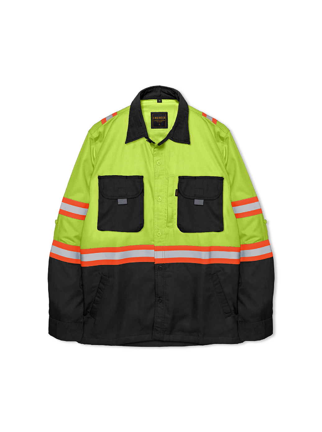 CASTER GREEN - Safety Fieldshirt Hi-Vis Series