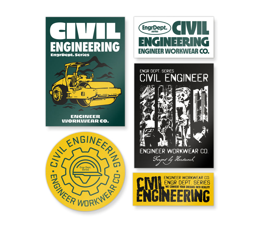 STICKER PACK - Eng Dept Series