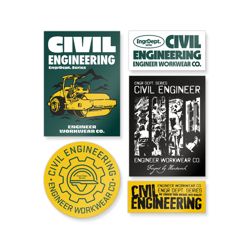 STICKER PACK - Eng Dept Series