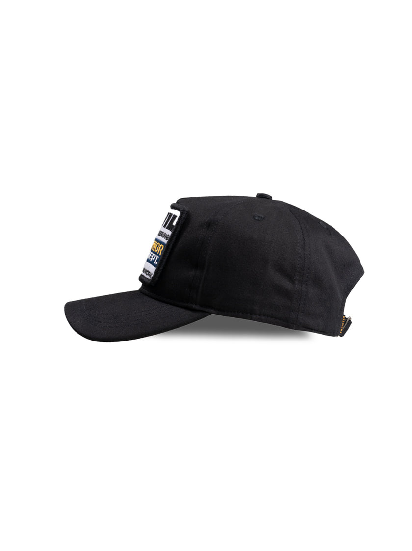 Engineer Workwear - Culvert Engr Dept Series Black Civil Cap