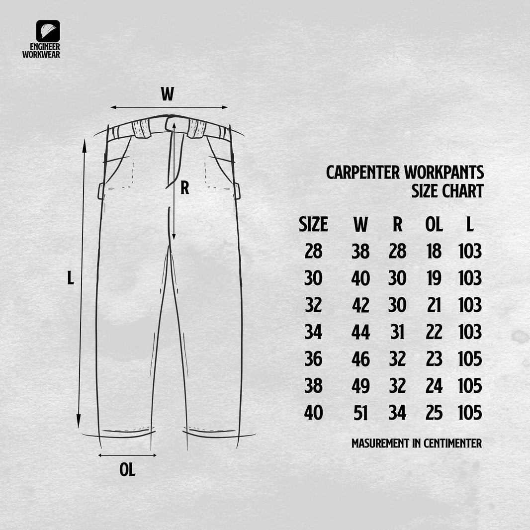 CARPENTER FLEX SERIES - Chino Workpants Reguler