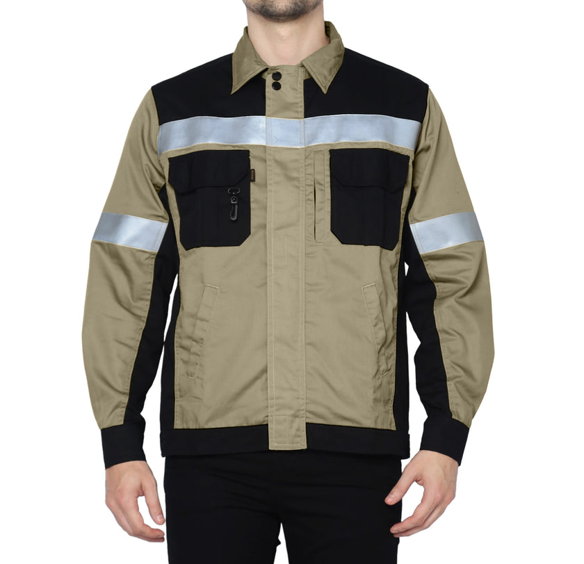 LEGION KHAKI- Safety Reflector Fieldshirt