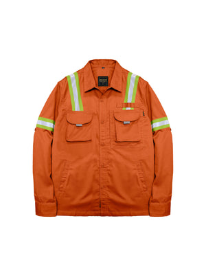 LOGGING ORANGE - Safety Reflector Fieldshirt