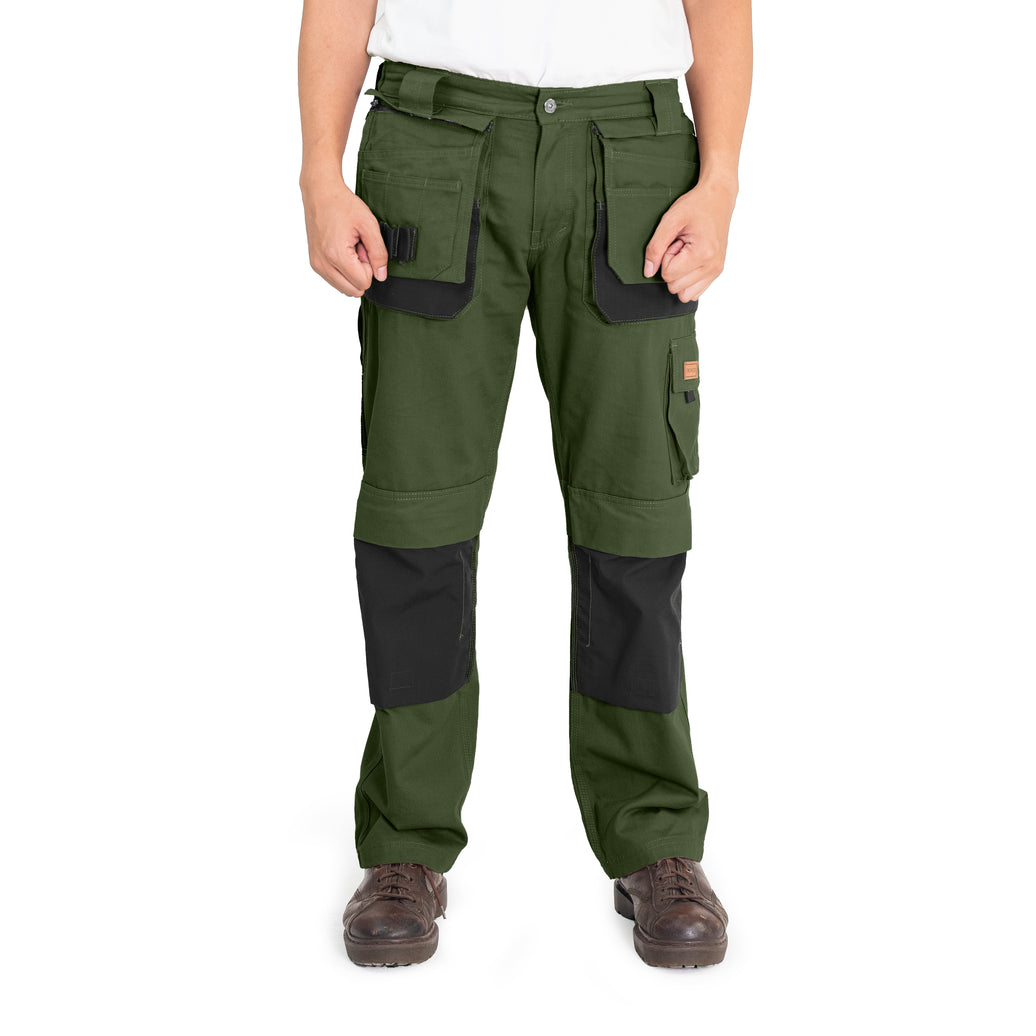 CARRIAGE OLIVE - Cargo Workpants
