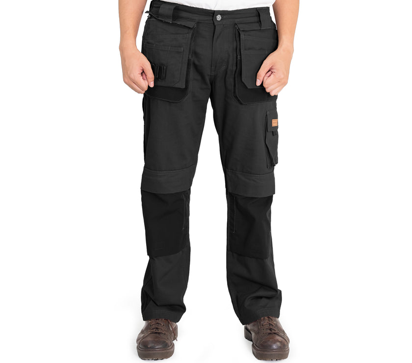 CARRIAGE BLACK - Cargo Workpants