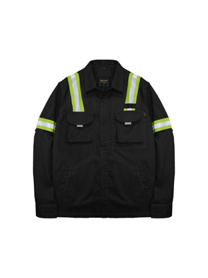 LOGGING BLACK - Safety Reflector Fieldshirt