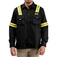 LOGGING BLACK - Safety Reflector Fieldshirt