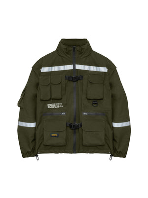 DETACH ARMY 2.0 - Hivis Workjacket