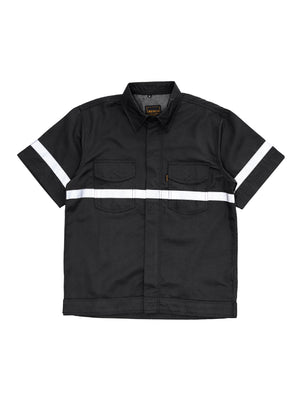 BREAKER BLACK - Safety Reflector Fieldshirt