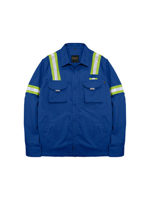 LOGGING BLUE - Safety Reflector Fieldshirt